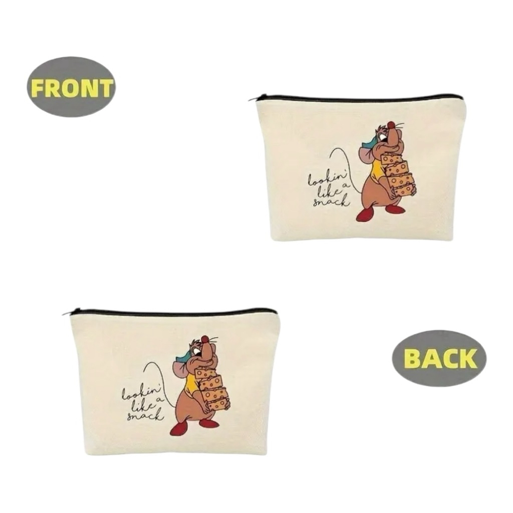 Disney Cinderella Gus Gus Makeup Bag Or Pouch - Picture 3 of 9
